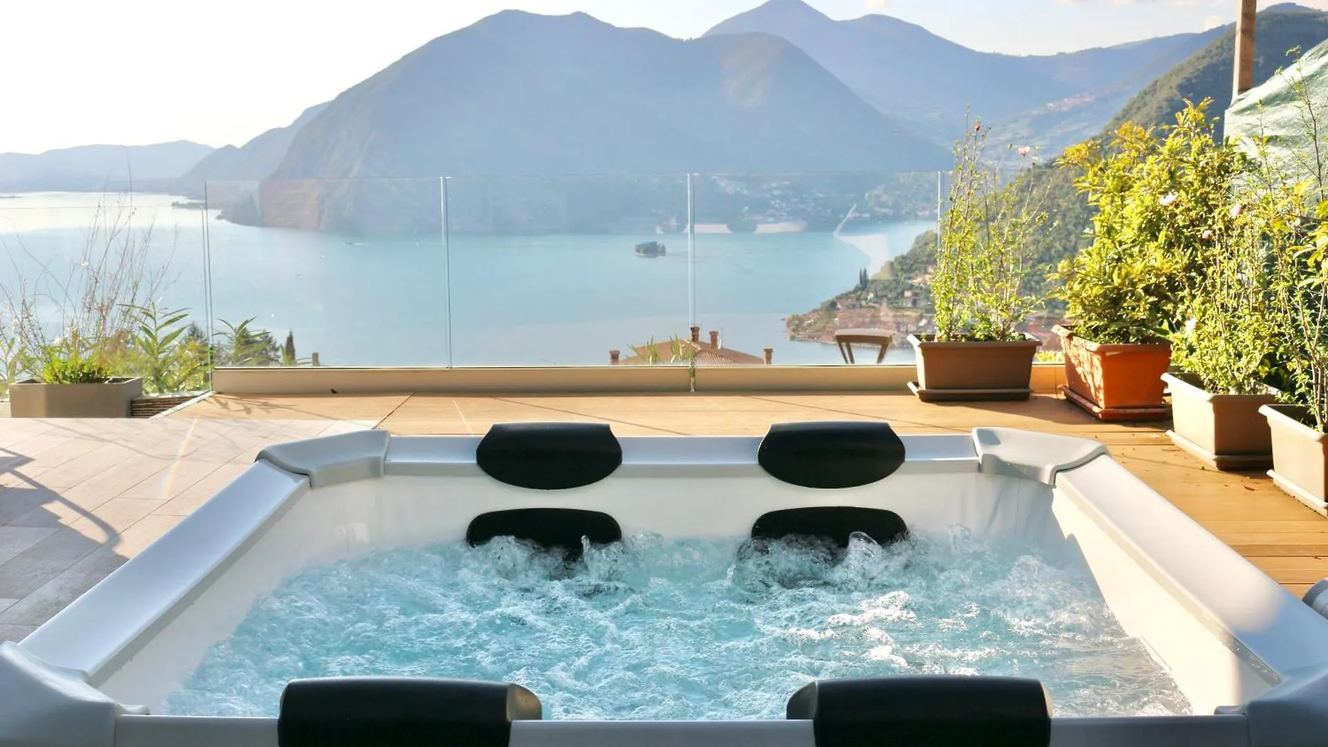 Vakantiehuis Villa Turchese - Private Pool & Jacuzzi Sulzano
